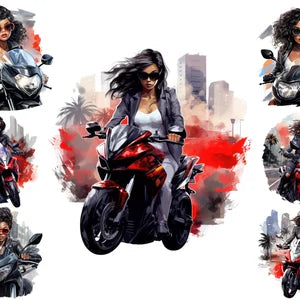 Hotie Motorcycle Sticker